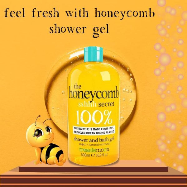 TREACLEMON THE HONEYCOMB SSHHH SECRET SHOWER & BATH GEL 500 ML on Sale