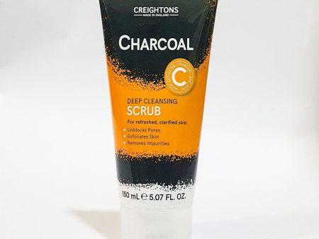 CREIGHTONS CHARCOAL DEEP CLEANSING SCRUB 150 ML For Sale