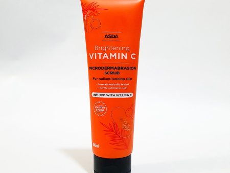 ASDA BRIGHTENING VITAMIN C MICRODERMABRASION SCRUB 100 ML Online