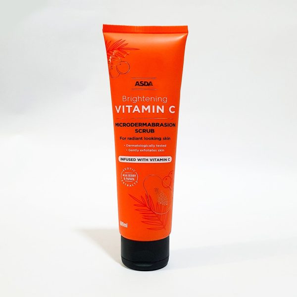 ASDA BRIGHTENING VITAMIN C MICRODERMABRASION SCRUB 100 ML Online