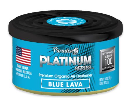 Paradise Air Platinum Series Can Blue Lava Air Freshener Discount