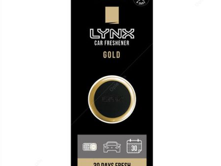 LYNX Gold - Mini Vent Air Freshener Online