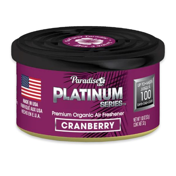 Paradise Air Platinum Series Can Cranberry Air Freshener Discount