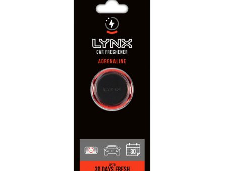 LYNX Adrenaline - Mini Vent Air Freshener on Sale