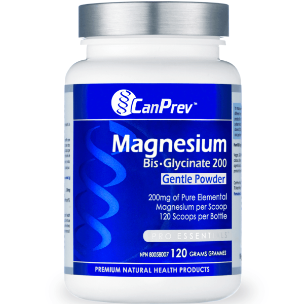 CanPrev Magnesium Bis-Glycinate 200 Gentle Powder 120g on Sale