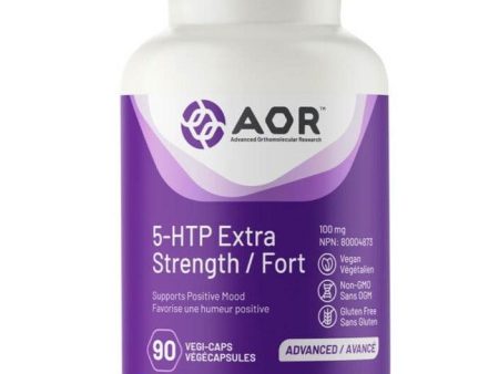 AOR 5-HTP Extra Strength 100mg 90 Veggie Caps Discount