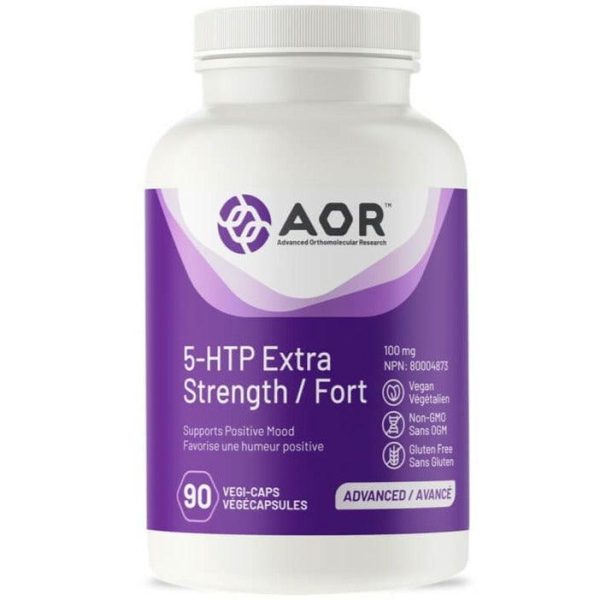 AOR 5-HTP Extra Strength 100mg 90 Veggie Caps Discount