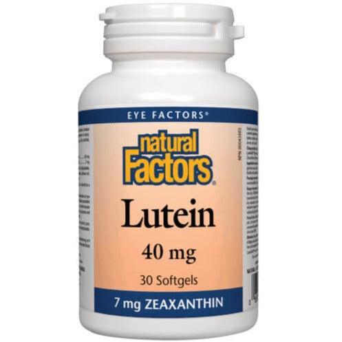 Natural Factors Lutein 40mg 30 Softgels Online now