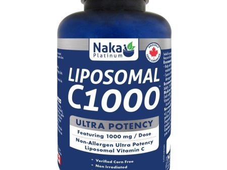 Naka Platinum Liposomal C1000 Ultra Potency 1000 mg 180 softgels For Cheap