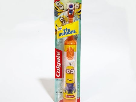 COLGATE KIDS MINIONS BATTERY POWERED TOOTHBRUSH Online Hot Sale