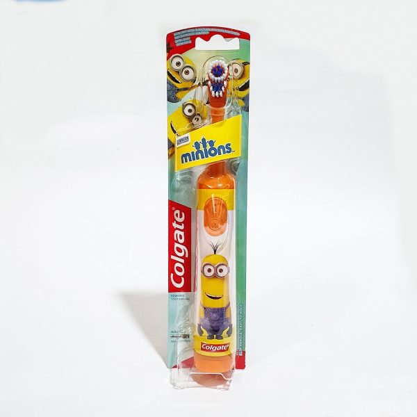 COLGATE KIDS MINIONS BATTERY POWERED TOOTHBRUSH Online Hot Sale