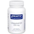 Pure Encapsulations Ubiquinol-QH 100mg 60 Softgel Caps For Cheap