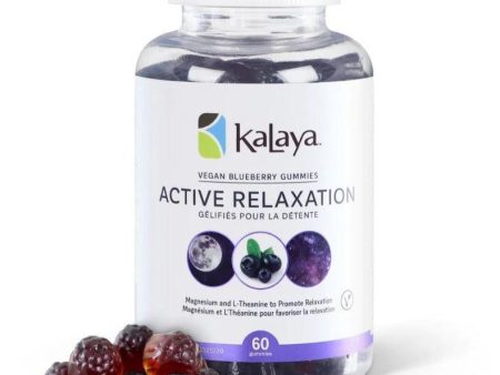 KaLaya Vegan Blueberry Active Relaxation 60 Gummies Online Sale