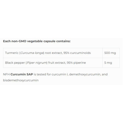 NFH Curcumin SAP 90 Caps Supply