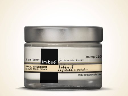 Imbue 100mg Topical CBD Facial Cream of Full Spectrum Hemp Extract Online now