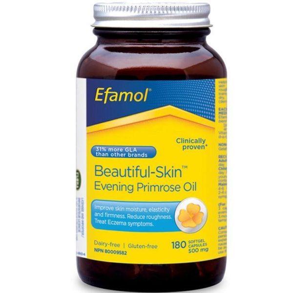 Flora Efamol Beautiful-Skin Evening Primrose Oil 500MG 180 Caps Online Hot Sale