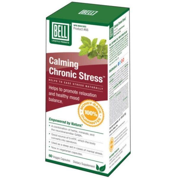 BELL Calming Chronic Stress 60 Veggie Caps Online now