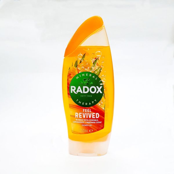 RADOX FEEL REVIVED 100% INSPIRED BY NATURE SHOWER GEL MOOD ENHANCING 250ML For Cheap