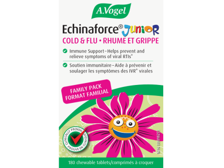 A.Vogel Echinaforce Junior 180 Chewable Tabs For Discount