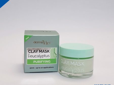 DERMA V10 CLAY MASK WITH EUCALYPTUS PURIFYING 50 ML Fashion