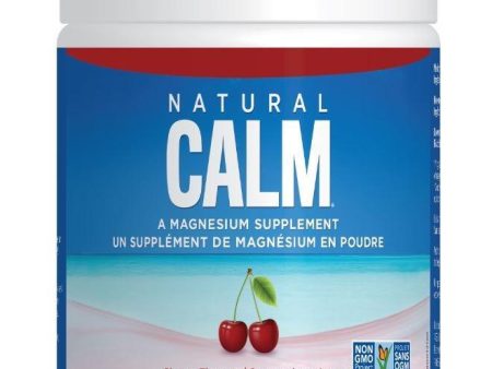 Natural Calm Magnesium Powder Cherry 8 oz Cheap