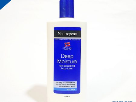 NEUTROGENA DEEP MOISTURE FAST ABSORBING  BODY LOTION 400ML Online Sale