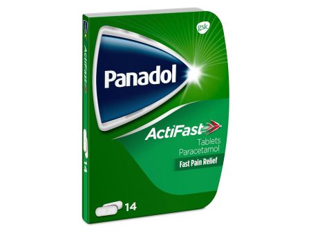 GSK PANADOL ACTIFASTFAST PARACETAMOL 14 TABLETS Cheap