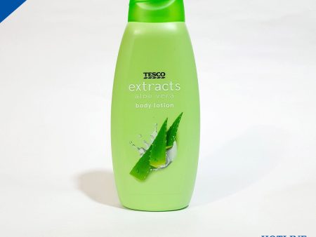 TESCO EXTRACTS ALOE VERA BODY LOTION 400 ML Online now