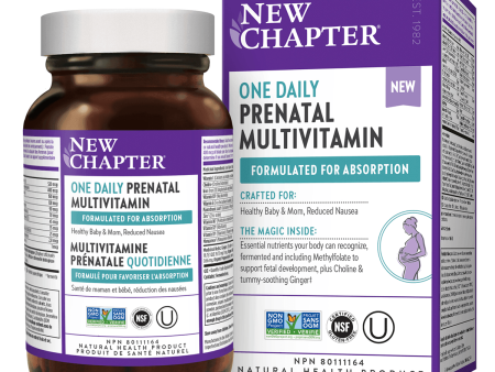 New Chapter One Daily Prenatal Multivitamin 90 Tabs For Discount