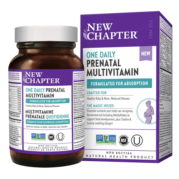 New Chapter One Daily Prenatal Multivitamin 90 Tabs For Discount