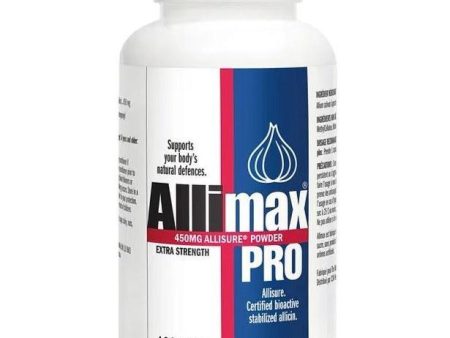 Allimax Pro Extra Strength 450mg 100 Veggie Caps Online Sale