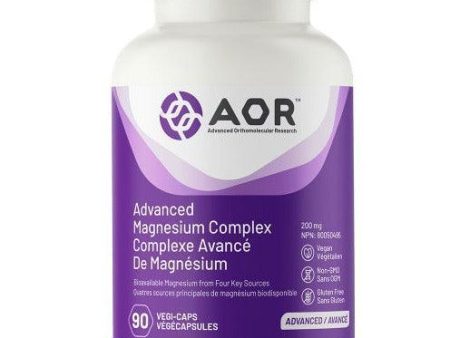 AOR Advanced Magnesium Complex 90 Capsules Hot on Sale