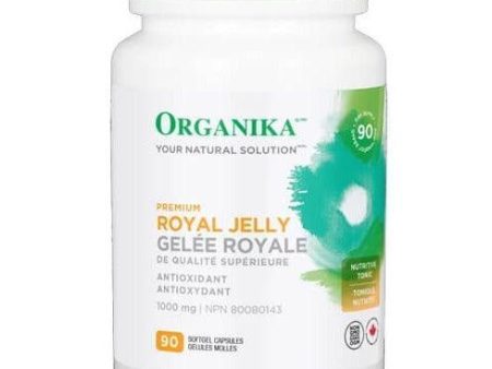 Organika Premium Royal Jelly 1000mg 90 Softgels Online now