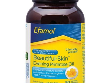 Flora Efamol Beautiful-Skin Evening Primrose Oil Beautiful-Skin 500MG 90 Caps on Sale