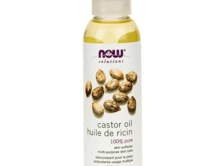 NOW Castor Oil 118mL For Sale