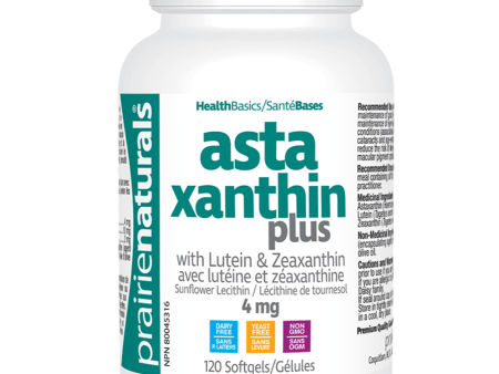 Prairie Naturals Astaxanthin Plus 120 Softgels For Sale