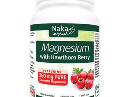 Naka Magnesium With Hawthorn Berry 90 Caps For Cheap