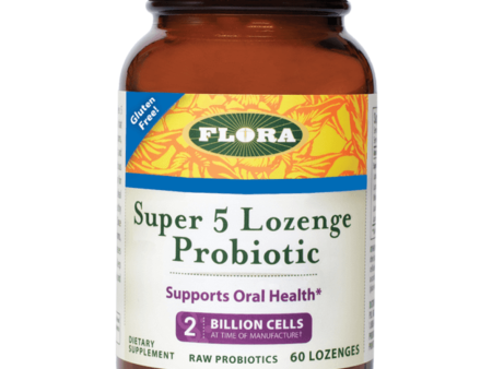 Flora Super 5 Lozenge Probiotic 60 Lozenges For Cheap