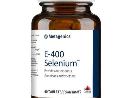 Metagenics E-400 Selenium 60 Tablets Online now