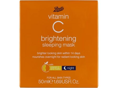 Boots Vitamin C Brightening Sleeping Mask 50ml Online Sale