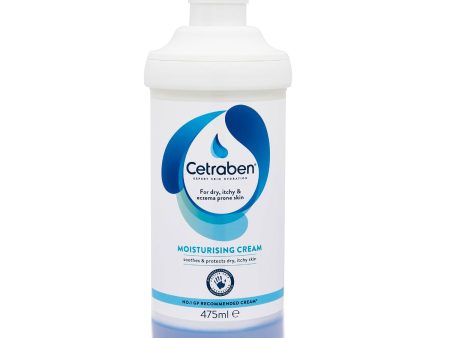 Cetraben Soothing & Moisturising Daily Cream for Dry Sensitive & Eczema-Prone Skin 475ml For Cheap