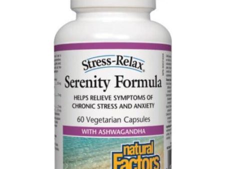 Natural Factors Stress-Relax Serenity Formula 60 Veggie Caps Online Hot Sale