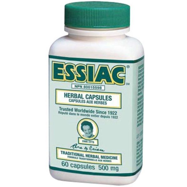 Essiac Herbal Capsules 500mg 60 Veggie Caps Online