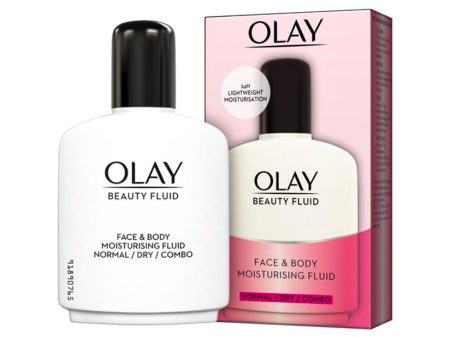 OLAY BEAUTY FLUID FACE & BODY MOISTURISING FLUID 200 ML Online now