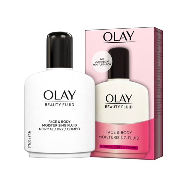 OLAY BEAUTY FLUID FACE & BODY MOISTURISING FLUID 200 ML Online now