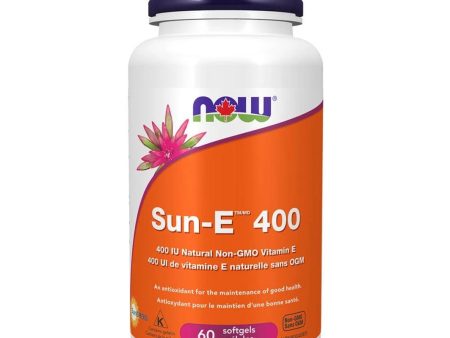 NOW Sun-E 400 60 Softgels Online now