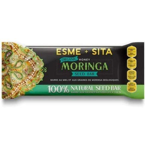 ESMEandSITA Organic Honey Moringa Seed Bar 40g Fashion