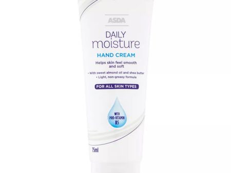 ASDA DAILY MOISTURE HAND CREAM 75 ML Discount