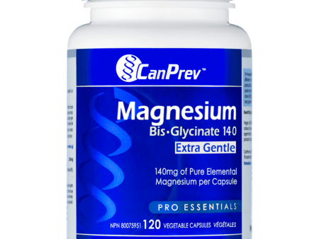 CanPrev Magnesium Bis-Glycinate 140 Extra Gentle 120 Veggie Caps Sale