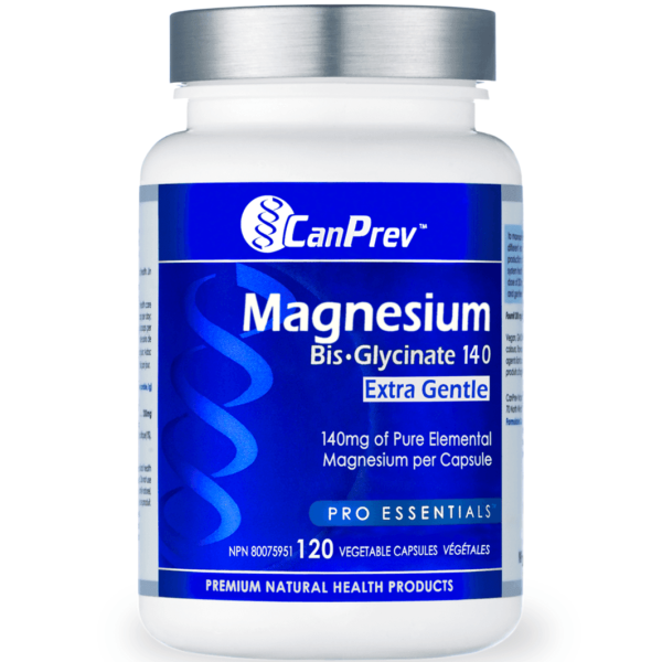 CanPrev Magnesium Bis-Glycinate 140 Extra Gentle 120 Veggie Caps Sale